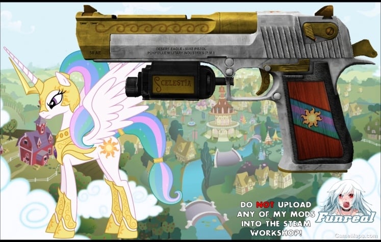 Celestia's Desert Eagle