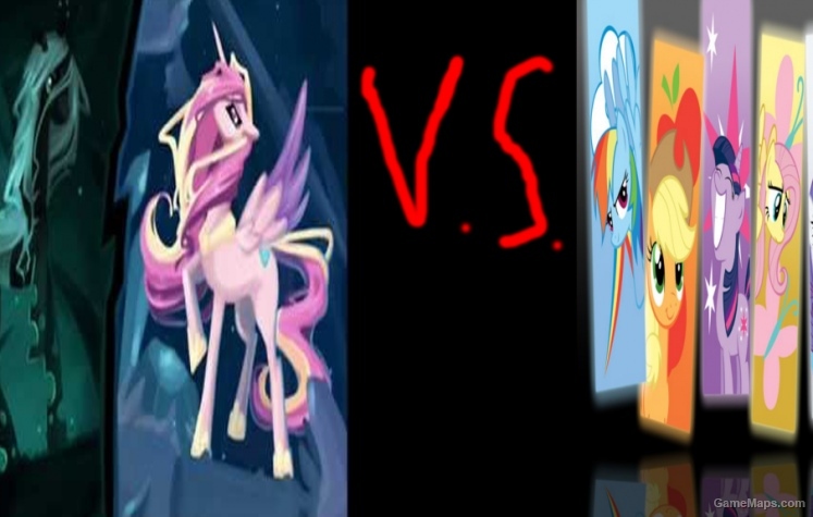 Changeling & Candance Vs. Mane 6