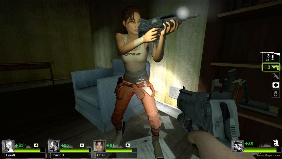 Chell replaces to Zoey