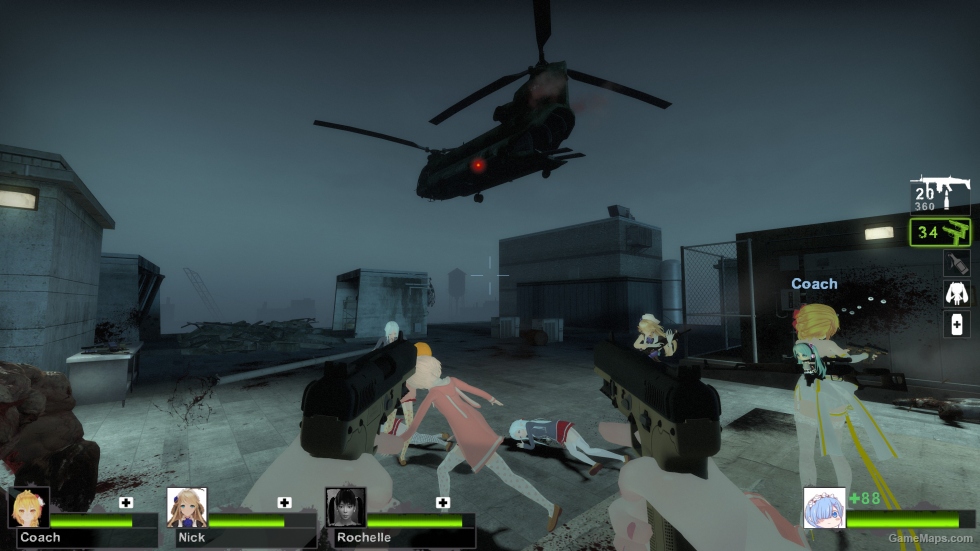 Chinook for Sea Stallion - real SFX vers v2 (CH-47D Custom sound l4dkk)