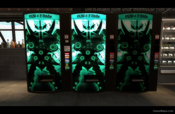 Chouginga Gurren Lagann Vending Machine