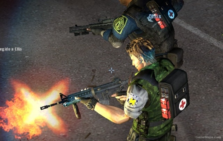 Chris Redfield Military Camo, Name & HUD Icons