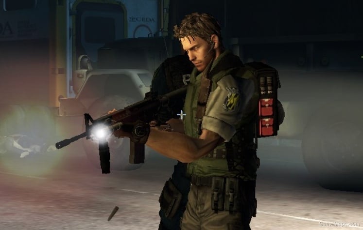 Chris Redfield mod, Name & HUD Icons