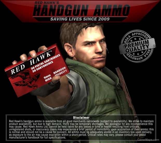 Chris Redfield voice pack for Coach