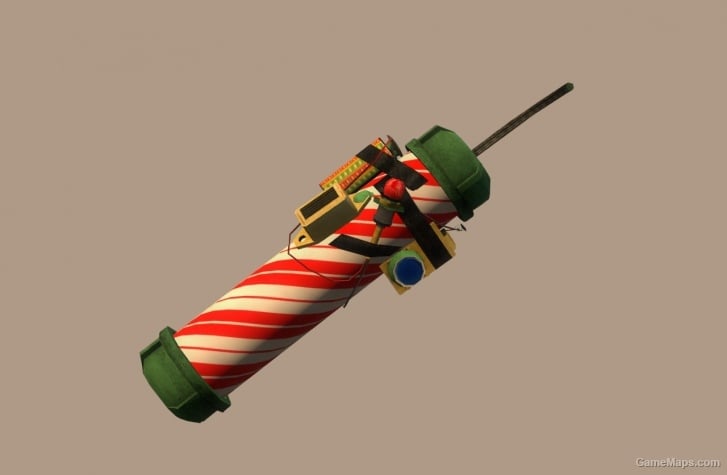 Christmas Candy Cane pipebomb