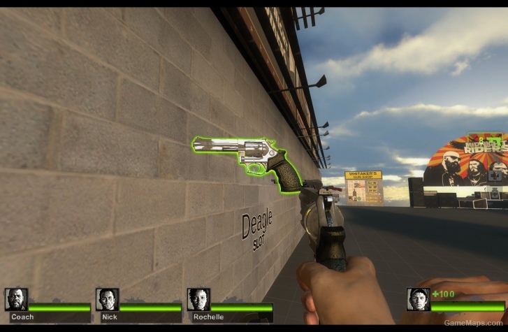 Chrome Contagion Revolver (Desert Eagle)