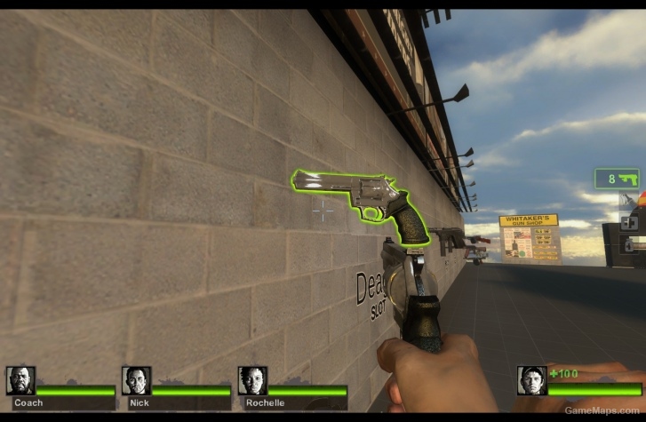 Chrome Contagion Revolver (Desert Eagle)