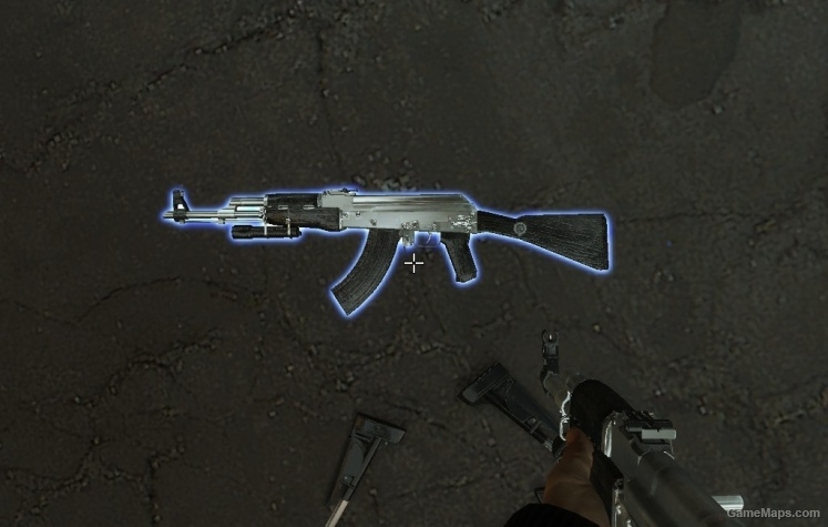 Chrome Hellsing AK47