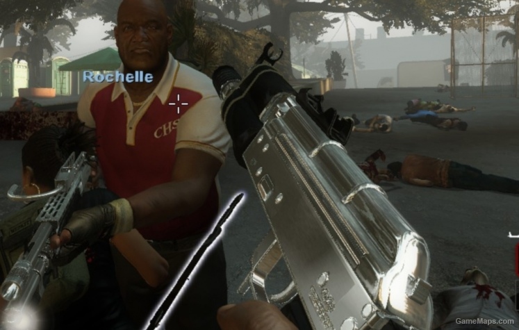 Chrome Hellsing AKs-74u