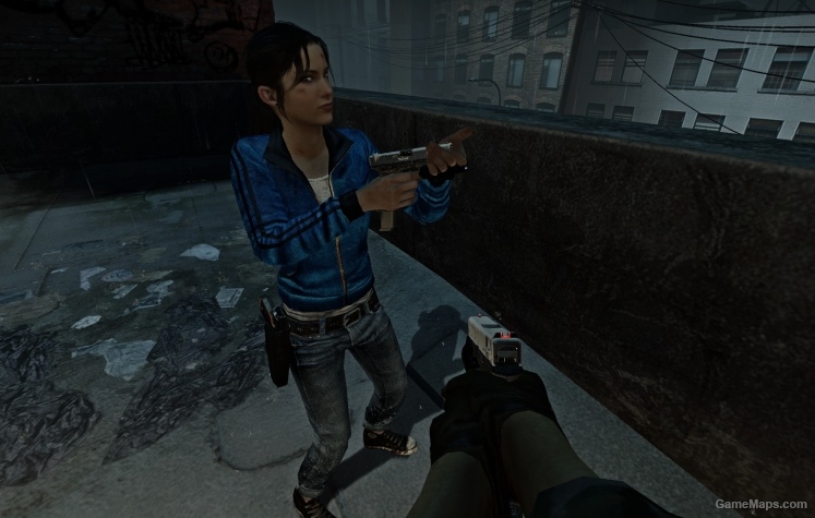 Chrome Hellsing Glock18 (smg replacement)