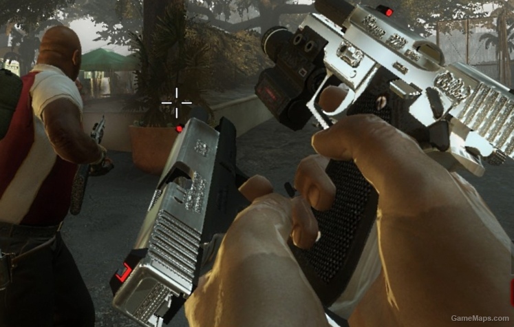 Chrome Hellsing Pistols