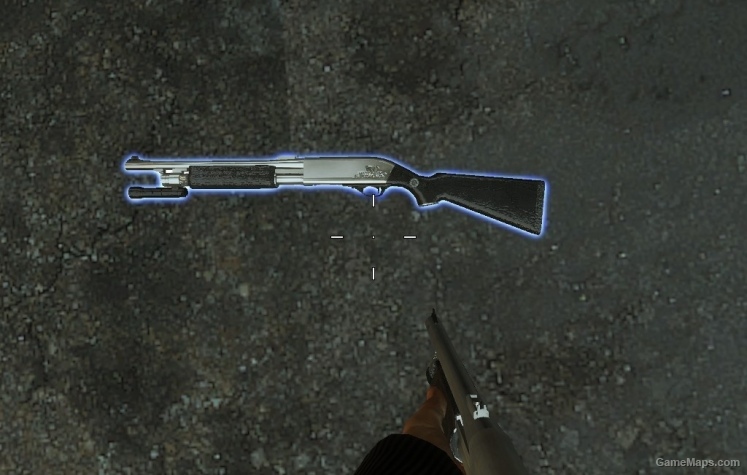 Chrome Hellsing Pumpshotgun