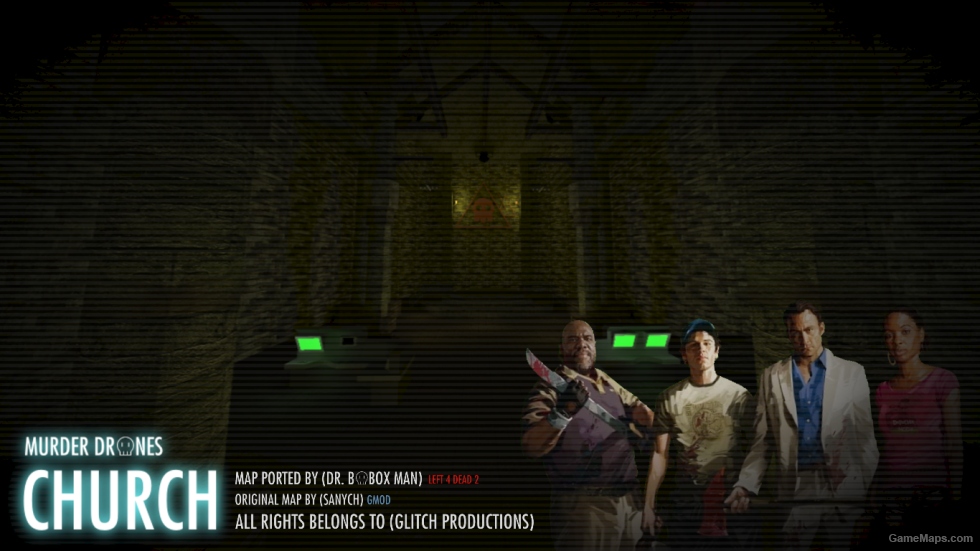 CHURCH (Copper 9 Lab) L4D2 Survival Map