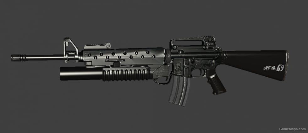 CinnabarFlail's Tigg's M16A4 With M204