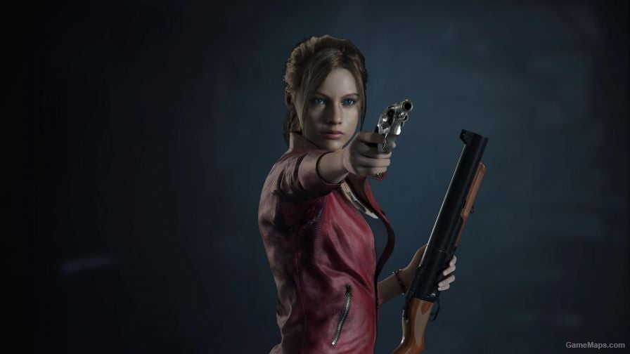 Claire Redfield replacing Zoey in L4D2