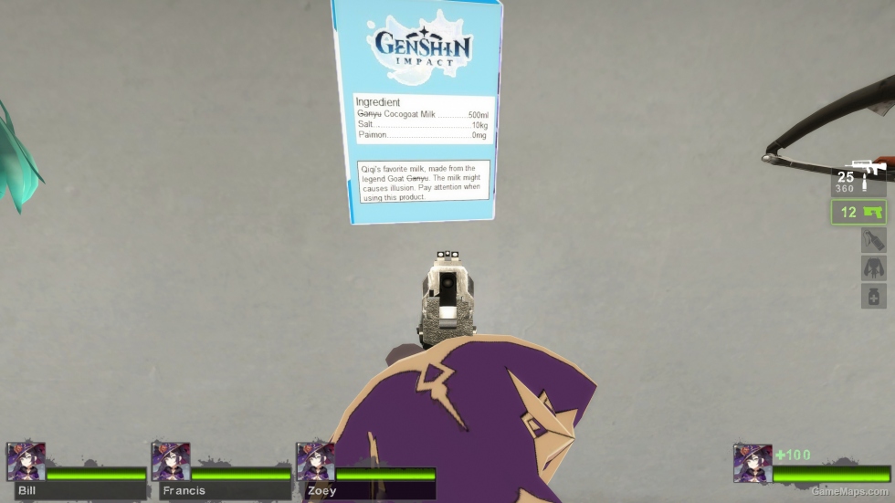 Cocogoat Milk (Pain pills) v2 [HUD Icon,sound]