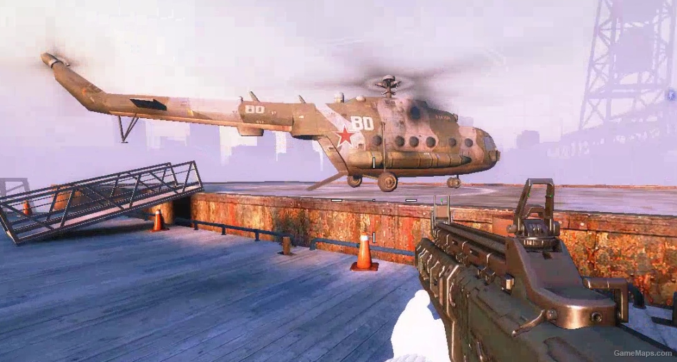 COD6 MI17直升机替换教区直升机 / COD6 MI17 helicopter replaces parish helicopter