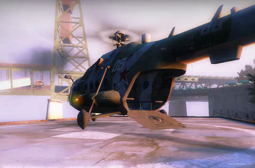 COD6 MI17直升机替换教区直升机 / COD6 MI17 helicopter replaces parish helicopter