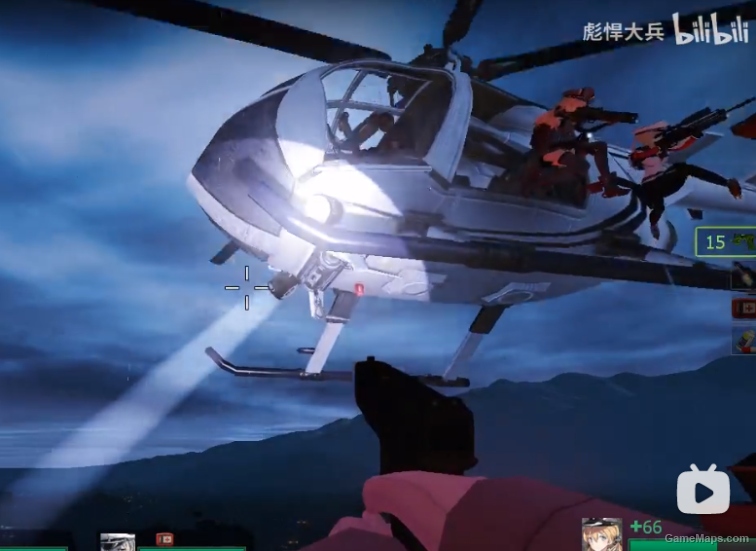 COD8 马卡洛夫的撤离用小鸟直升机 / COD8 Makarov's evacuation helicopter, Bird helicopter