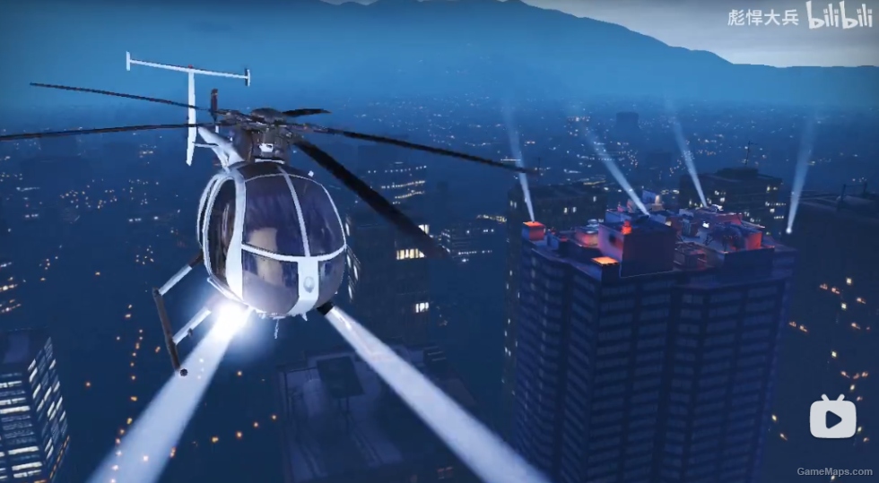 COD8 马卡洛夫的撤离用小鸟直升机 / COD8 Makarov's evacuation helicopter, Bird helicopter