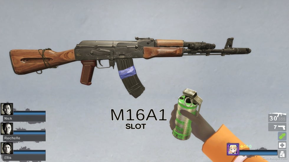 COD:BlackOps6 AK74 (M16A2)