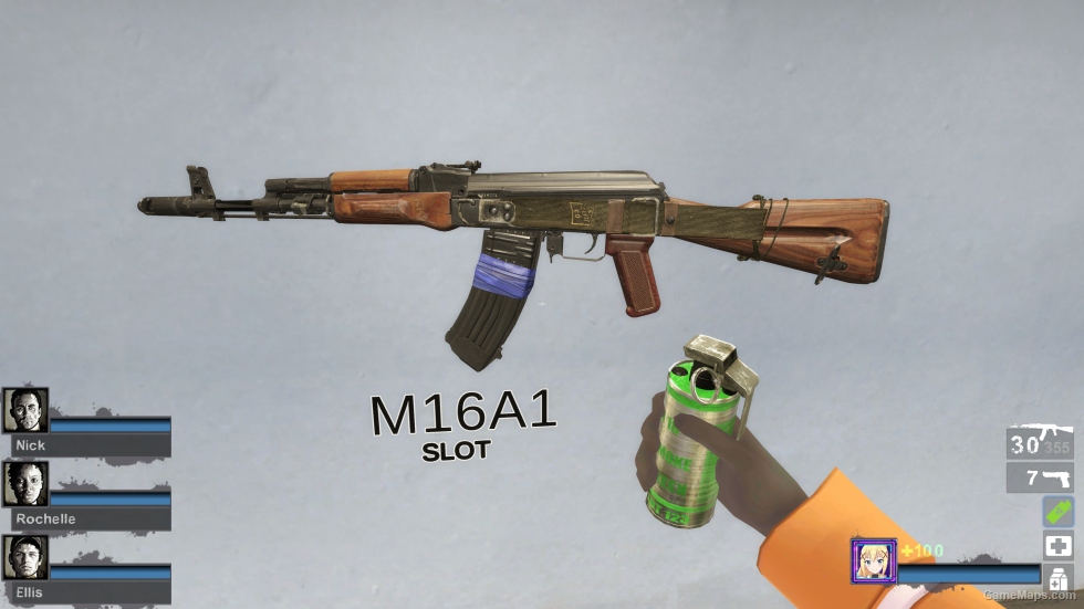 COD:BlackOps6 AK74 (M16A2)