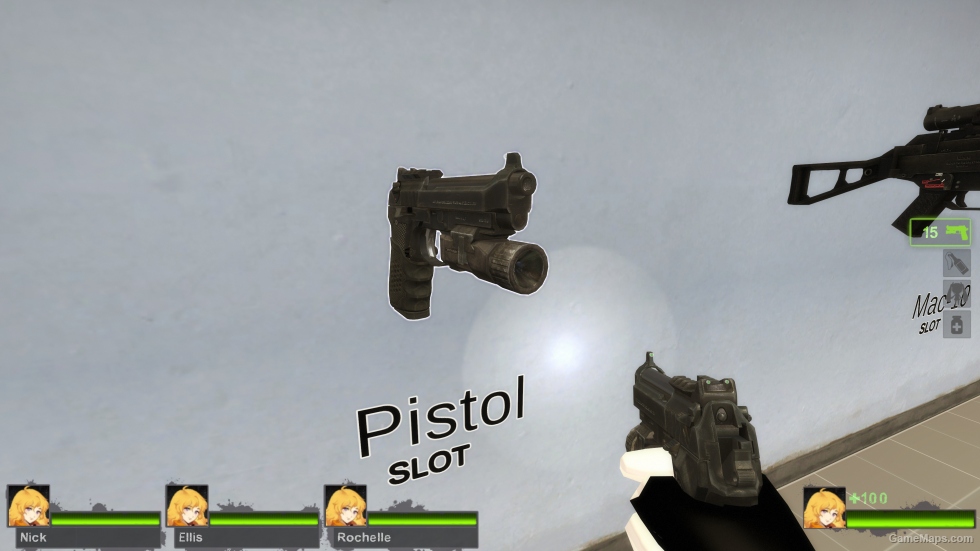 COD GHOSTS M9A1 v7 (dual pistols)