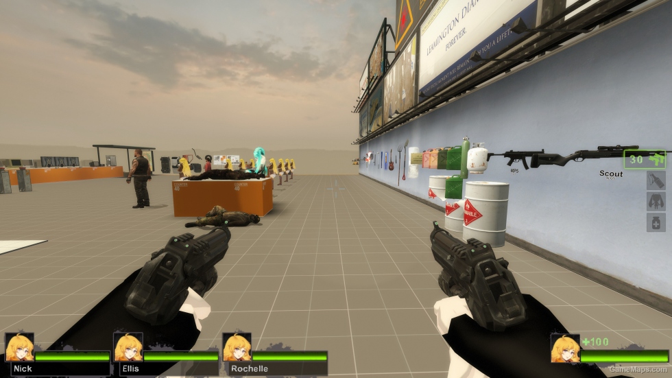 COD GHOSTS M9A1 v7 (dual pistols)