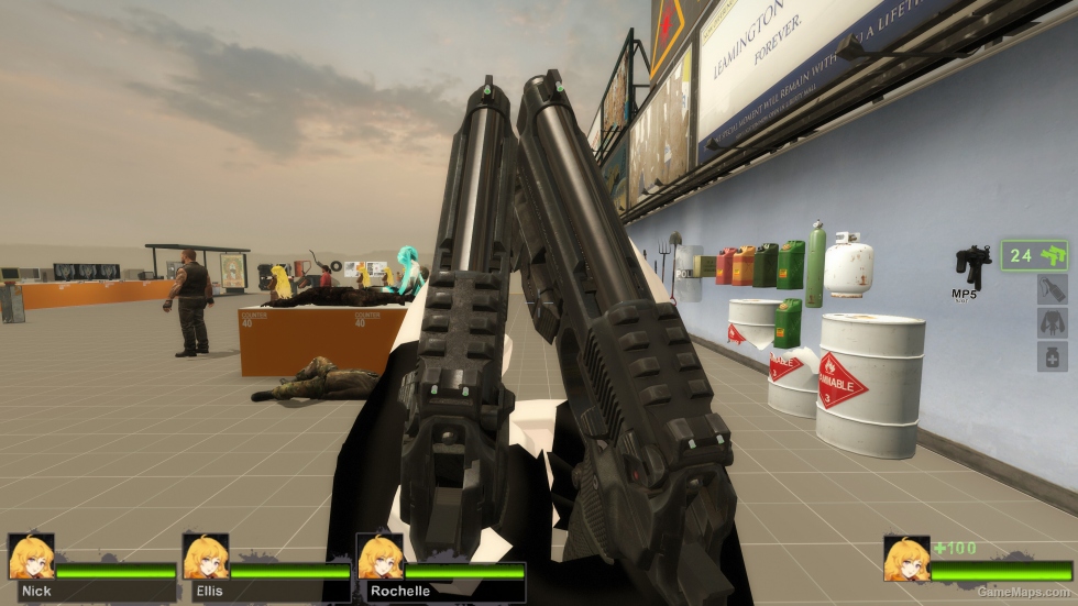 COD GHOSTS M9A1 v7 (dual pistols)