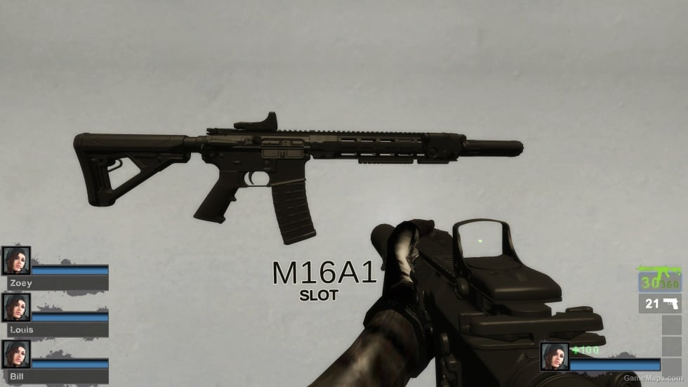 COD MW22 GOAT Black M4 (M16) v15