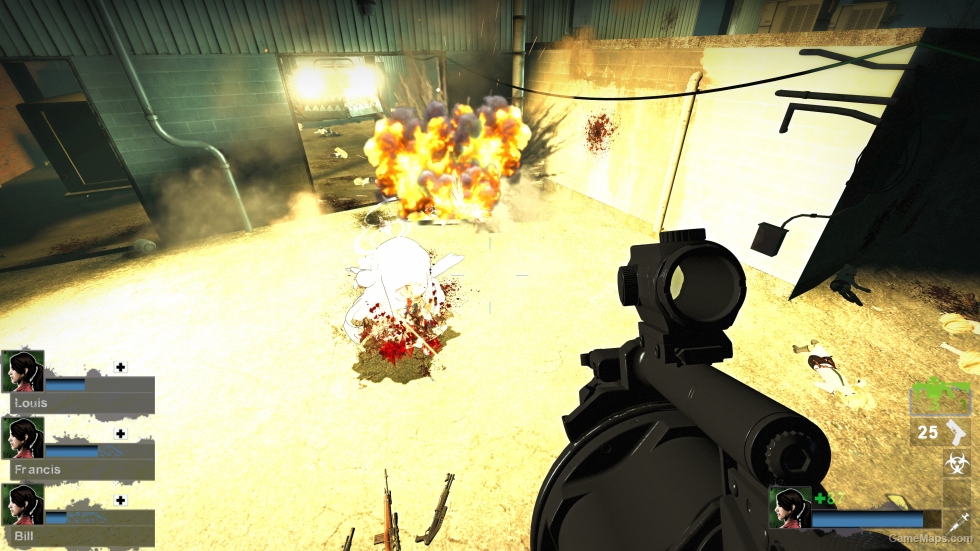 COD MW22 Solid Black RGL-80 (Grenade Launcher) [request]