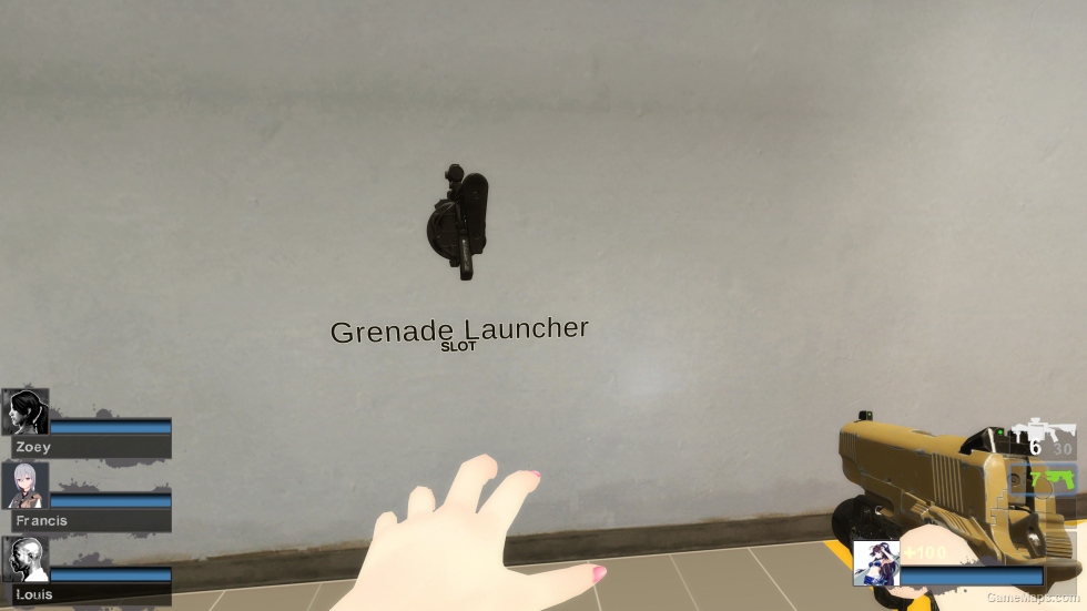COD MW22 Solid Black RGL-80 (Grenade Launcher) [request]