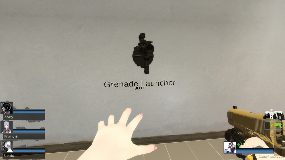 COD MW22 Solid Black RGL-80 (Grenade Launcher) [request]