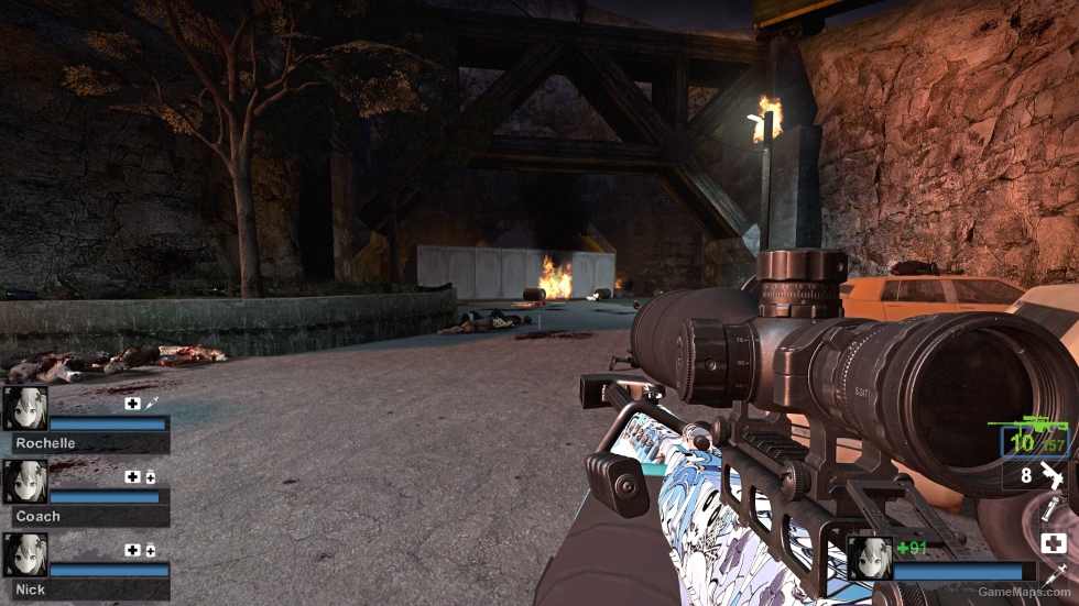 COD:MW2CR M82A1 MIKU [military sniper]