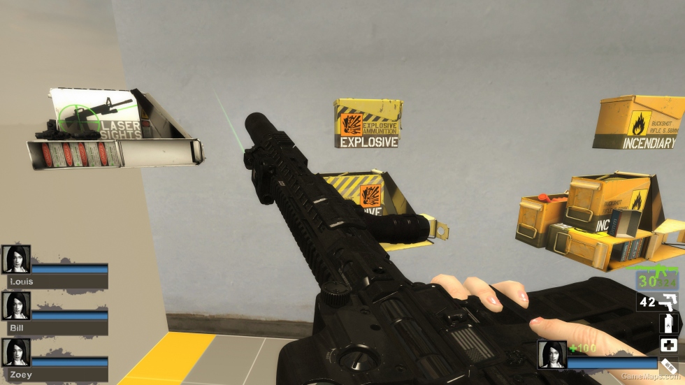 COD:MW AR15 Zip-Tie SD Black [M16A2]