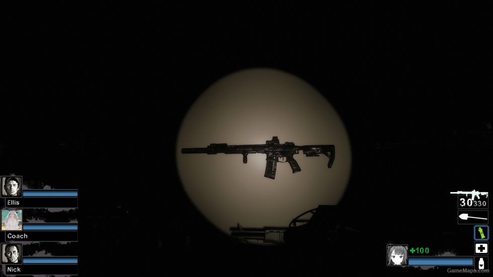 COD:MW AR15 Zip-Tie SD Black (sg552) (request)