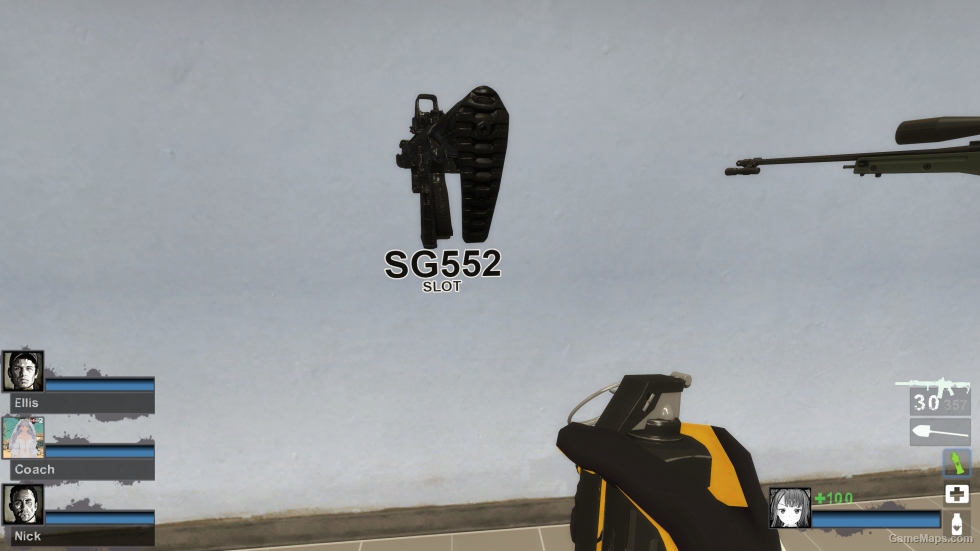 COD:MW AR15 Zip-Tie SD Black (sg552) (request)