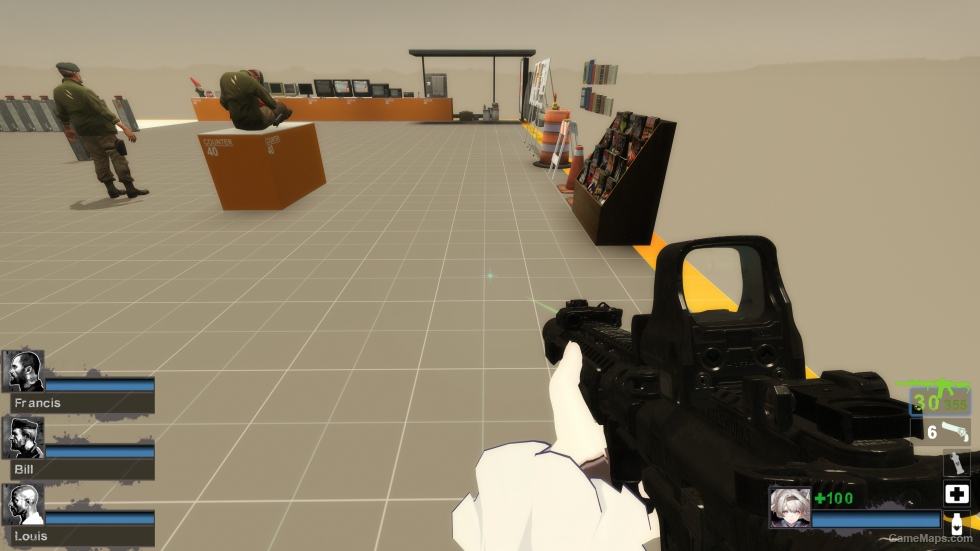 COD:MW AR15 Zip-Tie SD Black (sg552) (request)