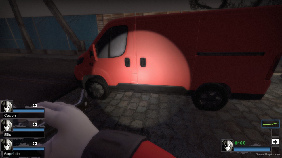 COD MW Salmon color Ford Transit - Race Car (Sound Add Ver)