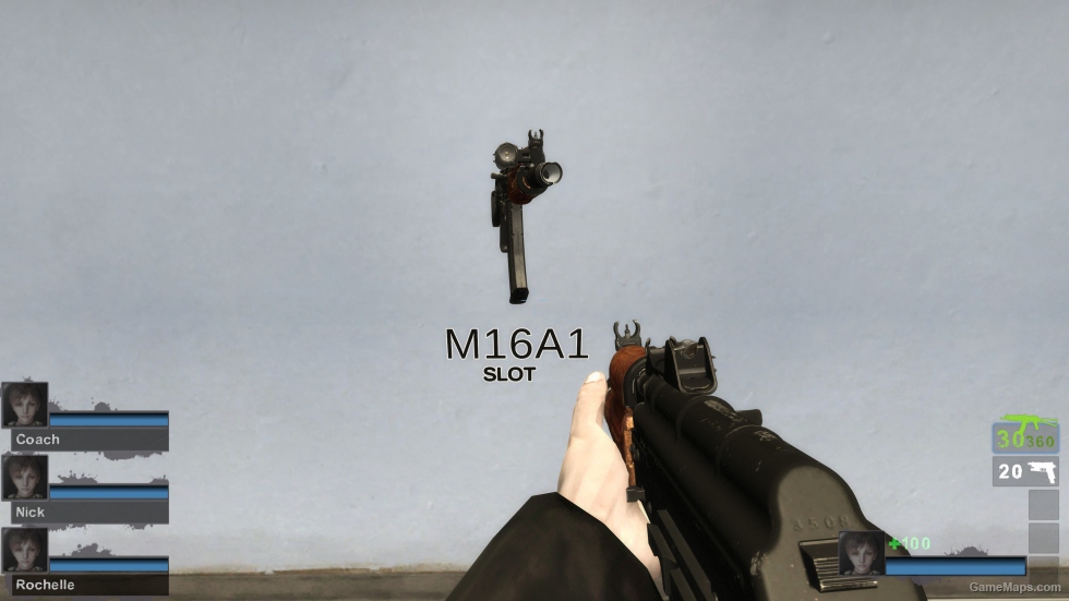 COD MWII AKS 74U (M16A2)