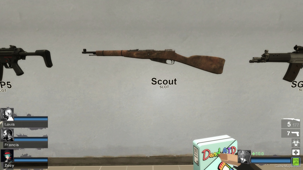 COD:WAW Mosin Nagant (Scout) (ADS) v3 (Scout) [request] Sound fix Ver