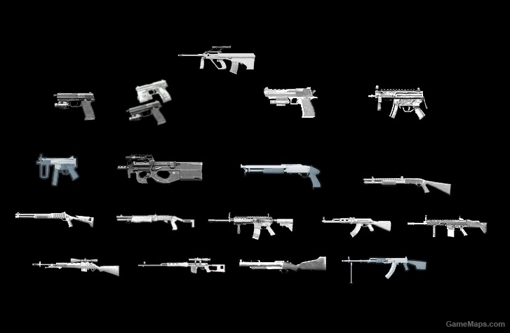 CoD weapon huds