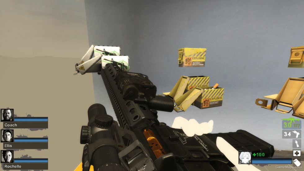 CODGhost TTI TR-1 (Replace military sniper) [Sound fix Ver]