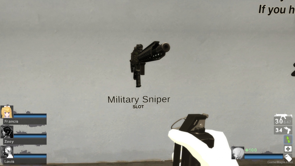 CODGhost TTI TR-1 (Replace military sniper) [Sound fix Ver]