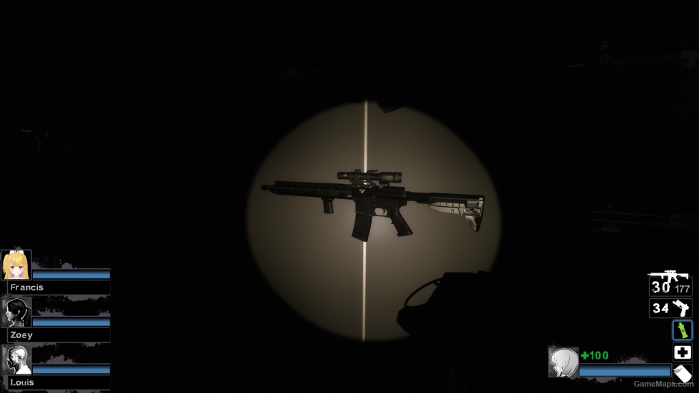 CODGhost TTI TR-1 (Replace military sniper) [Sound fix Ver]