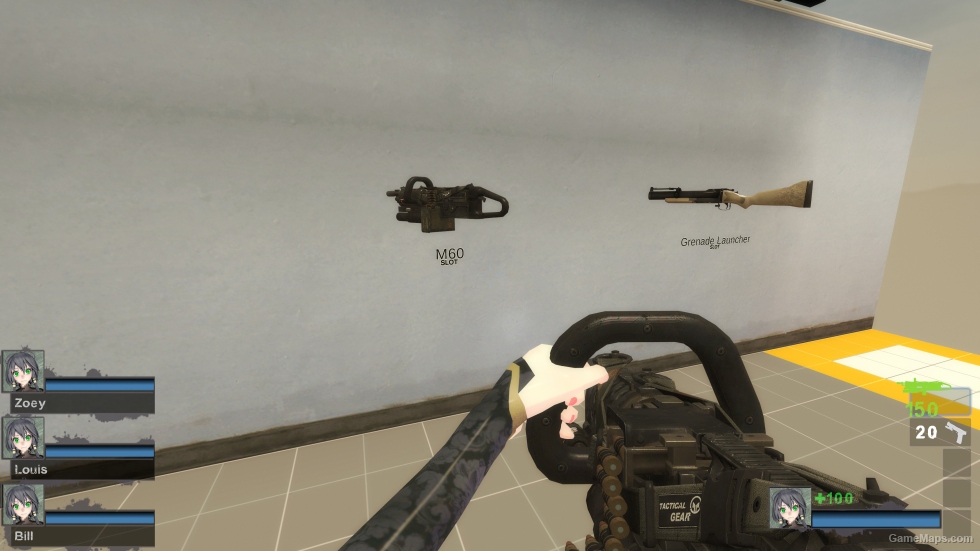 CODGHOSTS KAC CHAINSAW(M60) (200 bullet script) v2