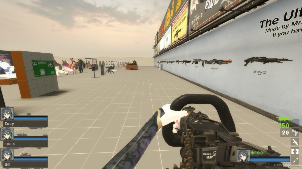 CODGHOSTS KAC CHAINSAW(M60) (200 bullet script) v2