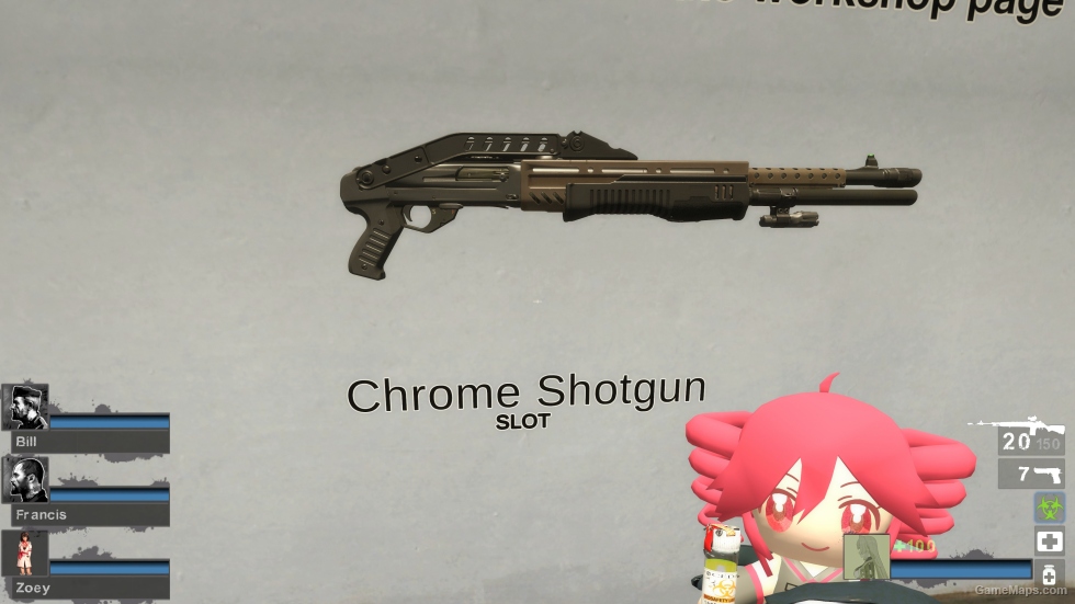 CODMW2023 - Reclaimer 18 Pump-action (Chrome Shotgun) [Sound fix Ver,request]
