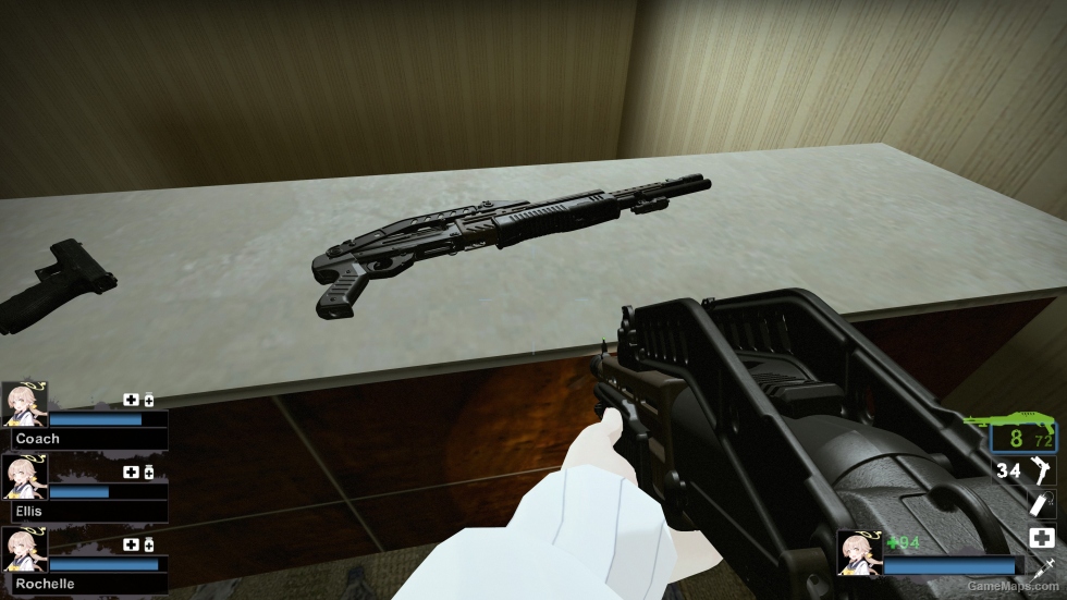 CODMW2023 - Reclaimer 18 Pump-action (Chrome Shotgun) [Sound fix Ver,request]