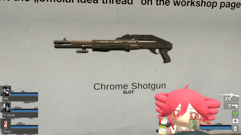 CODMW2023 - Reclaimer 18 Pump-action (Chrome Shotgun) [Sound fix Ver,request]